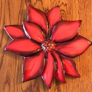 Pfaltzgraff Woodland Poinsettia Trivet